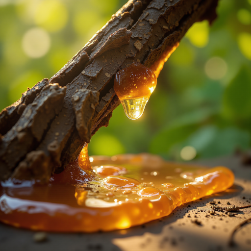 神农架自然风光，绿色森林背景，展示蜂蜜、茶叶、食用菌等特产
